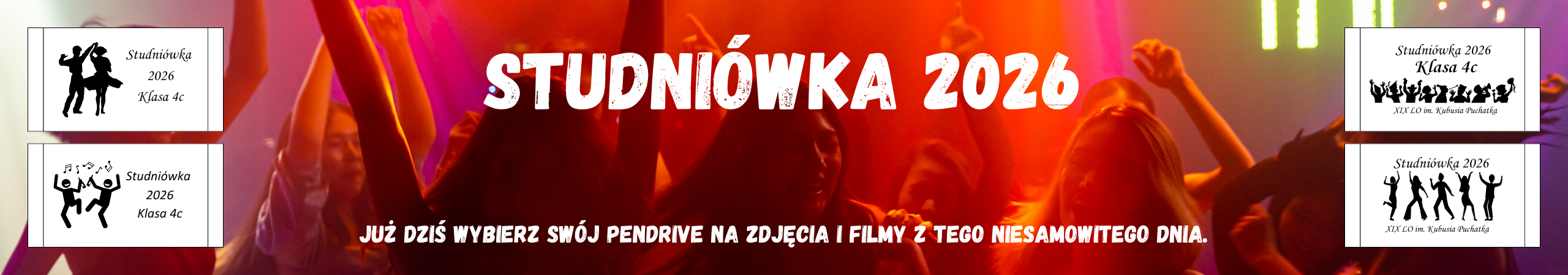 Drewniany pendrive studniówkowy